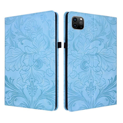 Floral Embossed Pattern Vegan Leather Tablet Case, For iPad Pro 12.9 2020 2021