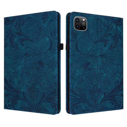 Floral Embossed Pattern Vegan Leather Tablet Case, For iPad Pro 12.9 2020 2021