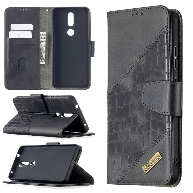 Matching Color Crocodile Texture Horizontal Flip PU Leather Case with Wallet & Holder & Card Slots, For Nokia 2.4, For Nokia 3.4, For Xiaomi Mi 10T / 10 Pro 5G, For Xiaomi Mi 10T Lite 5G