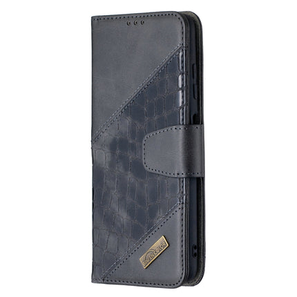 Matching Color Crocodile Texture Horizontal Flip PU Leather Case with Wallet & Holder & Card Slots, For Xiaomi Mi Poco X3