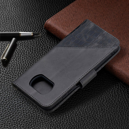 Matching Color Crocodile Texture Horizontal Flip PU Leather Case with Wallet & Holder & Card Slots, For Xiaomi Mi Poco X3