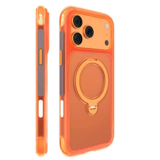 Mutural ArtShield Series Magnetic Holder Phone Case, For iPhone 17 Pro Max, For iPhone 17 Pro