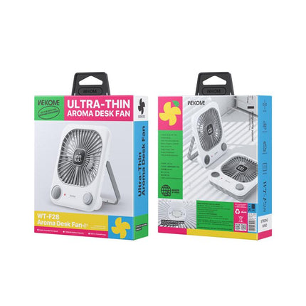 WK WT-F28 Ultra-Thin Aroma Desk Fan