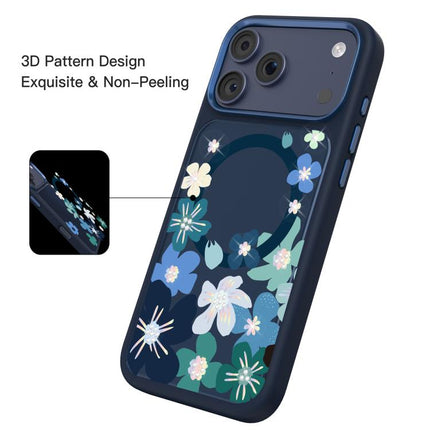 Mutural Flora Story Series Magnetic Phone Case, For iPhone 17 Pro Max, For iPhone 17 Pro