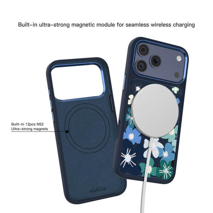 Mutural Flora Story Series Magnetic Phone Case, For iPhone 17 Pro Max, For iPhone 17 Pro
