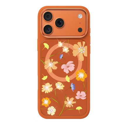 Mutural Flora Story Series Magnetic Phone Case, For iPhone 17 Pro Max, For iPhone 17 Pro