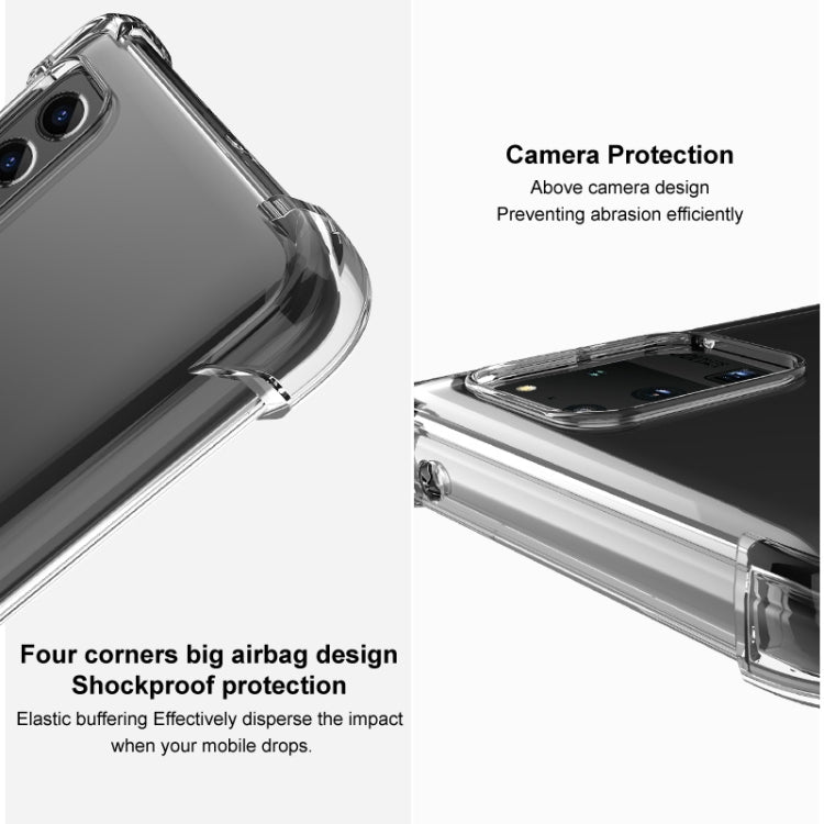 IMAK All Coverage Shockproof Airbag TPU Case, For HTC Desire 20 / Desire 20+, For iPhone 12 Pro, For Google Pixel 4a 5G, For Samsung Galaxy S20 FE / S20 Lite