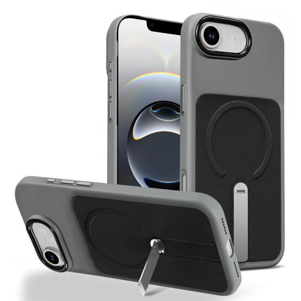 Tech Fabric Rotating Stand Magnetic Phone Case, For iPhone 17e / 16e, For iPhone 17 Pro Max, For iPhone 17 Pro