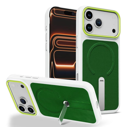 Tech Fabric Rotating Stand Magnetic Phone Case, For iPhone 17e / 16e, For iPhone 17 Pro Max, For iPhone 17 Pro