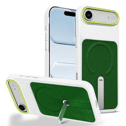 Tech Fabric Rotating Stand Magnetic Phone Case, For iPhone 17, For iPhone Air, For iPhone 16 Pro Max