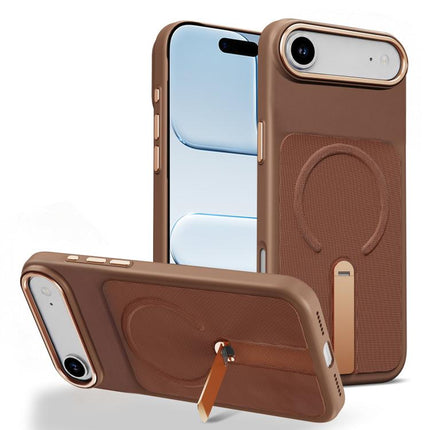 Tech Fabric Rotating Stand Magnetic Phone Case, For iPhone 17, For iPhone Air, For iPhone 16 Pro Max
