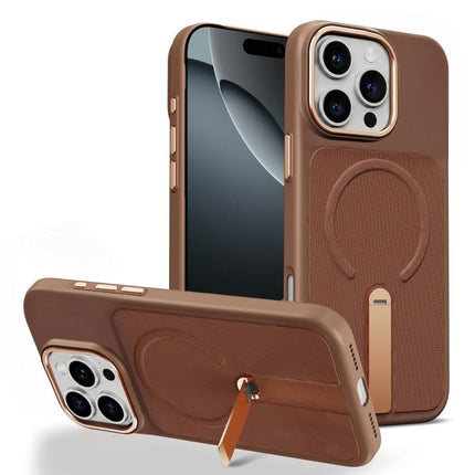 Tech Fabric Rotating Stand Magnetic Phone Case, For iPhone 17, For iPhone Air, For iPhone 16 Pro Max