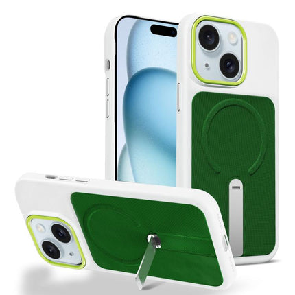 Tech Fabric Rotating Stand Magnetic Phone Case, For iPhone 15 Pro Max, For iPhone 15 Pro, For iPhone 15 Plus