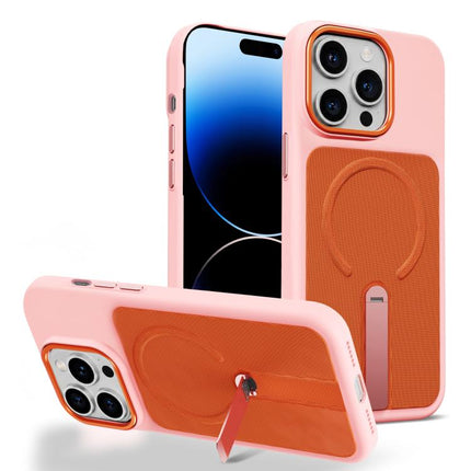 Tech Fabric Rotating Stand Magnetic Phone Case, For iPhone 14 Pro, For iPhone 14 Pro Max, For iPhone 13 Pro Max