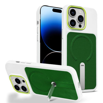 Tech Fabric Rotating Stand Magnetic Phone Case, For iPhone 14 Pro, For iPhone 14 Pro Max, For iPhone 13 Pro Max
