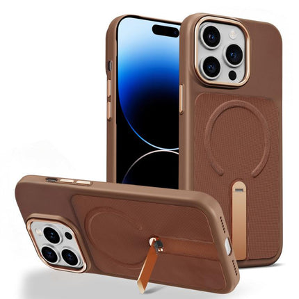 Tech Fabric Rotating Stand Magnetic Phone Case, For iPhone 14 Pro, For iPhone 14 Pro Max, For iPhone 13 Pro Max