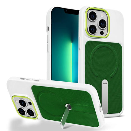 Tech Fabric Rotating Stand Magnetic Phone Case, For iPhone 14 Pro, For iPhone 14 Pro Max, For iPhone 13 Pro Max