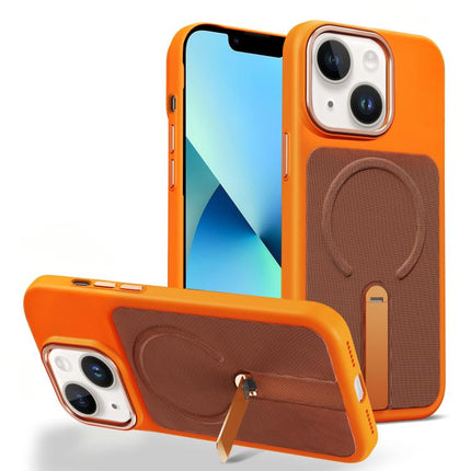 Tech Fabric Rotating Stand Magnetic Phone Case, For iPhone 13 Pro, For iPhone 13, For iPhone 12