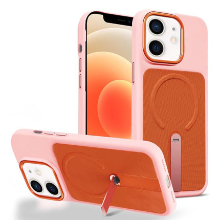 Tech Fabric Rotating Stand Magnetic Phone Case, For iPhone 13 Pro, For iPhone 13, For iPhone 12