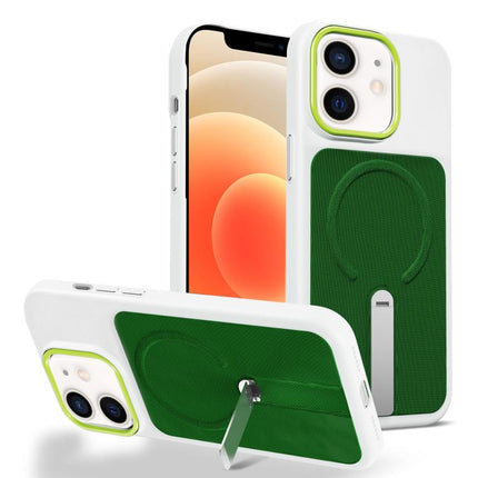 Tech Fabric Rotating Stand Magnetic Phone Case, For iPhone 13 Pro, For iPhone 13, For iPhone 12