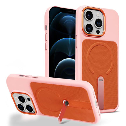 Tech Fabric Rotating Stand Magnetic Phone Case, For iPhone 12 Pro Max, For iPhone 12 Pro