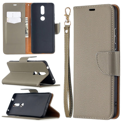 Litchi Texture Pure Color Horizontal Flip Leather Case with Holder & Card Slots & Wallet & Lanyard, For Nokia 2.4, For Nokia 3.4