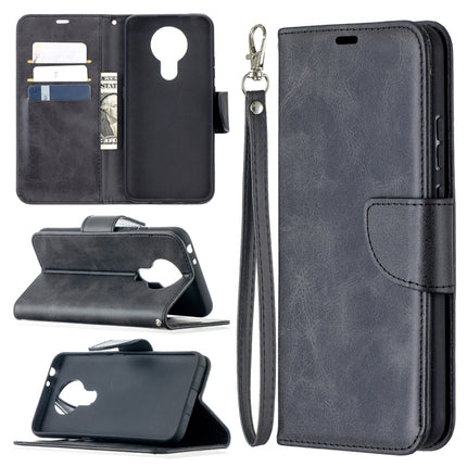 Retro Lambskin Texture Pure Color Horizontal Flip PU Leather Case with Holder & Card Slots & Wallet & Lanyard, For Nokia 3.4