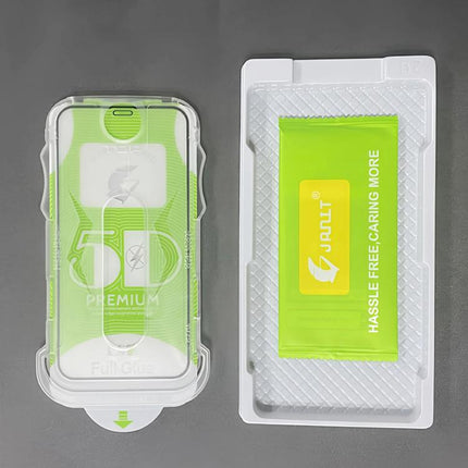 10pcs 5D Curved Easy Install Dust-proof Box HD Tempered Glass Film, For iPhone 17e / 16e / 14 / 13 Pro, For iPhone 17 Pro Max, For iPhone 17 Pro, For iPhone 17 / 16 Pro, For iPhone Air, For iPhone 16 Pro Max, For iPhone 16 Plus / 15 Plus               ...