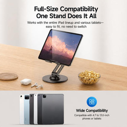 Yesido C302 360 Degree Rotation 3-Axis Foldable Desktop Tablet Phone Holder, C302
