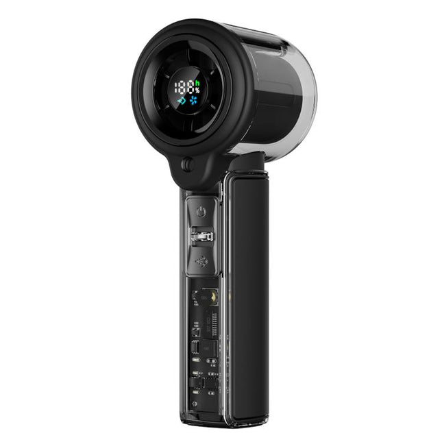 F5 High-Speed Handheld Spray Cooling Fan with LED Display