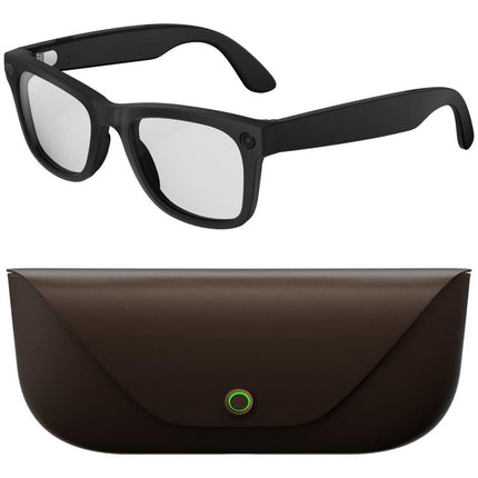 HD5 Ultra Double Lenses Smart AI Translation Glasses with 8MP HD Camera, Video Recording, WiFi Transmission, Al Smart Voice Assistant