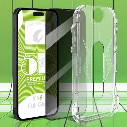 10pcs 5D Curved Easy Install Dust-proof Box Privacy Tempered Glass Film with Lens Film, For iPhone 17e / 16e, For iPhone 17 Pro Max, For iPhone 17 Pro, For iPhone 17, For iPhone Air, For iPhone 16 Pro Max, For iPhone 16 Pro, For iPhone 16 Plus         ...
