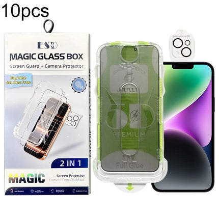 10pcs 5D Curved Easy Install Dust-proof Box Privacy Tempered Glass Film with Lens Film, For iPhone 17e / 16e, For iPhone 17 Pro Max, For iPhone 17 Pro, For iPhone 17, For iPhone Air, For iPhone 16 Pro Max, For iPhone 16 Pro, For iPhone 16 Plus         ...