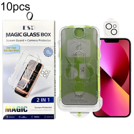 10pcs 5D Curved Easy Install Dust-proof Box Privacy Tempered Glass Film with Lens Film, For iPhone 17e / 16e, For iPhone 17 Pro Max, For iPhone 17 Pro, For iPhone 17, For iPhone Air, For iPhone 16 Pro Max, For iPhone 16 Pro, For iPhone 16 Plus         ...