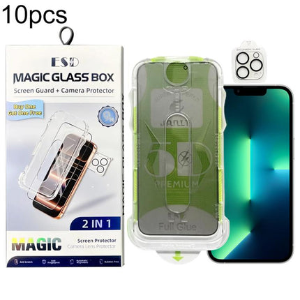 10pcs 5D Curved Easy Install Dust-proof Box Privacy Tempered Glass Film with Lens Film, For iPhone 17e / 16e, For iPhone 17 Pro Max, For iPhone 17 Pro, For iPhone 17, For iPhone Air, For iPhone 16 Pro Max, For iPhone 16 Pro, For iPhone 16 Plus         ...