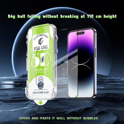 10pcs 5D Curved Easy Install Dust-proof Box Edge-to-Edge HD Tempered Glass Film with Lens Film, For iPhone 11 Pro, For iPhone X / XS, For iPhone XR, For iPhone XS Max