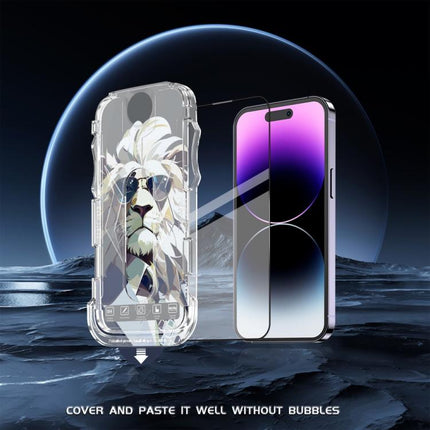 10pcs Easy Install Dust-proof Box HD Tempered Glass Film with Lens Film, For iPhone 11 Pro, For iPhone XS / X, For iPhone XR, For iPhone XS Max