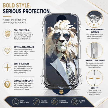 5pcs Sunglasses Lion Easy Install Dust-proof Box AR HD Tempered Glass Film with Lens Film, For iPhone 11 Pro, For iPhone X / XS, For iPhone XR, For iPhone XS Max