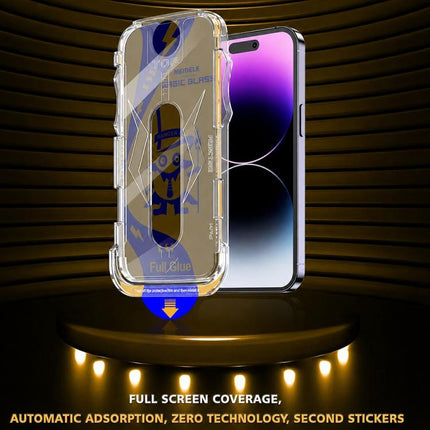 10pcs MEIDELE Easy Install Dust-proof Box Privacy Tempered Glass Film with Lens Film, For iPhone 17e / 16e, For iPhone 17 Pro Max, For iPhone 17 Pro, For iPhone 17, For iPhone Air, For iPhone 16 Pro Max, For iPhone 16 Pro, For iPhone 16 Plus           ...