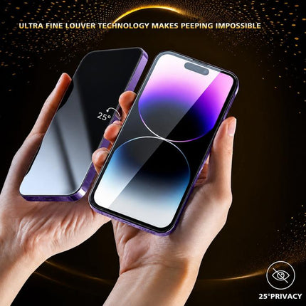 10pcs MEIDELE Easy Install Dust-proof Box Privacy Tempered Glass Film with Lens Film, For iPhone 11 Pro, For iPhone X / XS, For iPhone XR, For iPhone XS Max