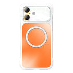 For iPhone 16 / White Orange