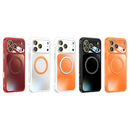 AG Airbag Shockproof Magnetic Phone Case, For iPhone 16 Pro, For iPhone 16