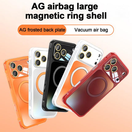 AG Airbag Shockproof Magnetic Phone Case, For iPhone 16 Pro, For iPhone 16