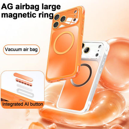 AG Airbag Shockproof Magnetic Phone Case, For iPhone 16 Pro, For iPhone 16