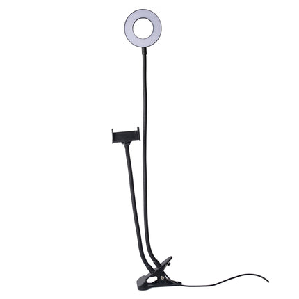 3.5 inch Adjustable Live Broadcast Aluminum Alloy Clip LED Fill Light with Phone Clamp