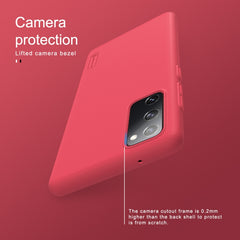 NILLKIN Frosted Concave-convex Texture PC Protective Case, For Samsung Galaxy S20 FE