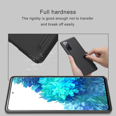 NILLKIN Frosted Concave-convex Texture PC Protective Case, For Samsung Galaxy S20 FE