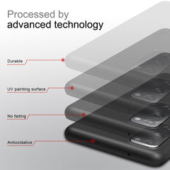 NILLKIN Frosted Concave-convex Texture PC Protective Case, For Samsung Galaxy S20 FE