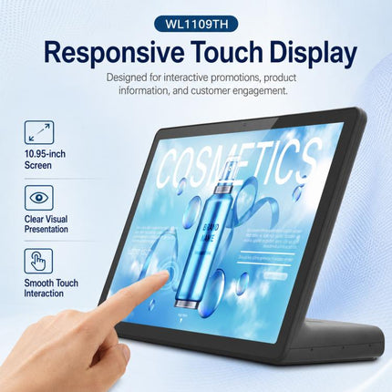 WL1109TH 10.95 inch Android OS Commercial Smart Touch Tablet PC, EU Plug, UK Plug, US Plug