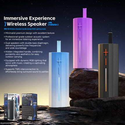 WK WD-12 Starry Sky Portable Wireless Bluetooth Speaker